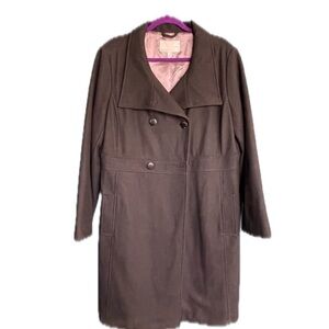 Vintage OLD NAVY wool pea coat. XL